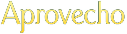 Aprovecho text-logo